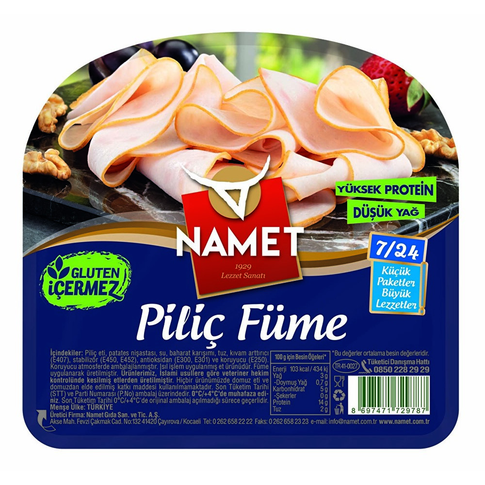Namet Piliç Füme 7/24 50 G Şarküteri Fiyatı