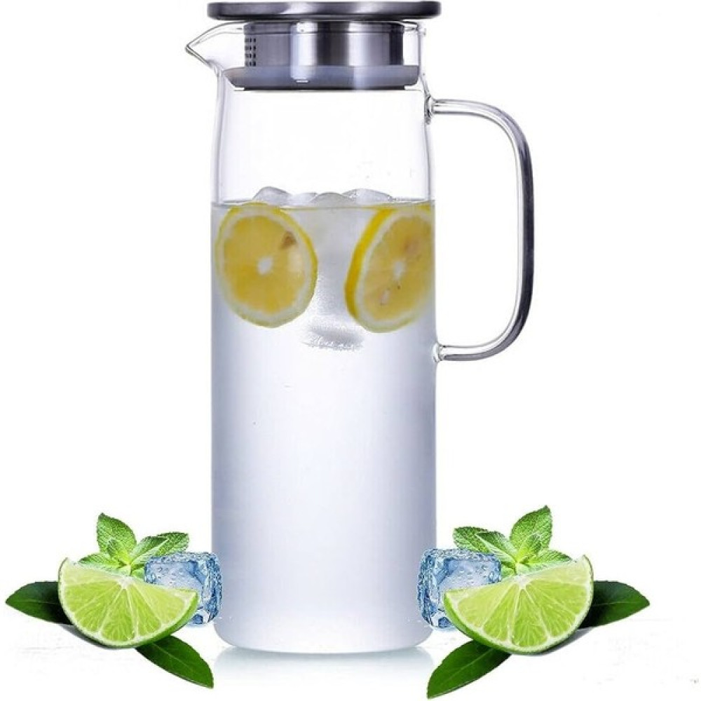 Namlar Cam Detoks Sürahi Süzgeçli Dönerli Kapak 1800 ml - 1,2 L Sürahi Fiyatı