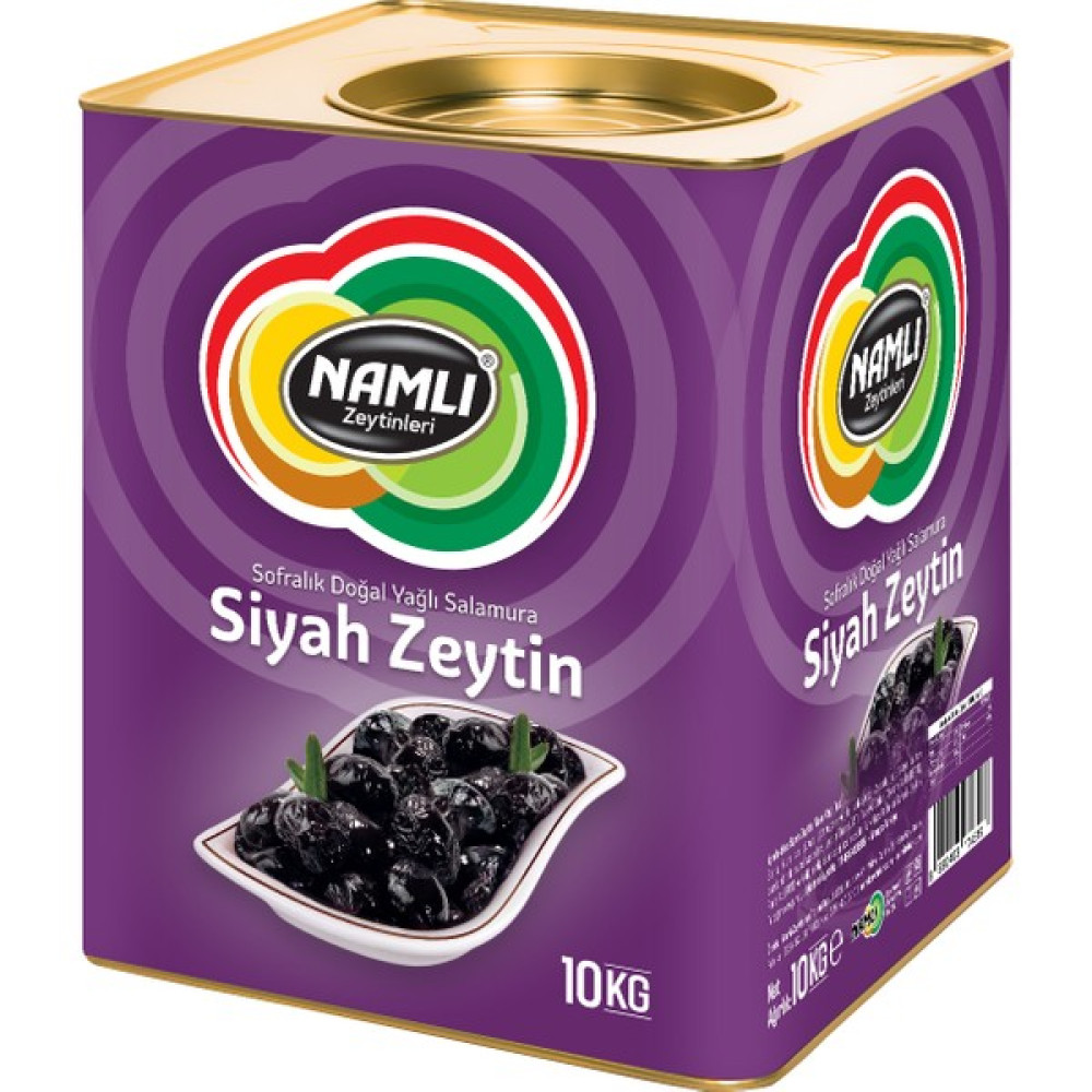 Namlı Gemlik Sofralık Orta Siyah Zeytin - 10 Kg Oto Boyaları Fiyatı