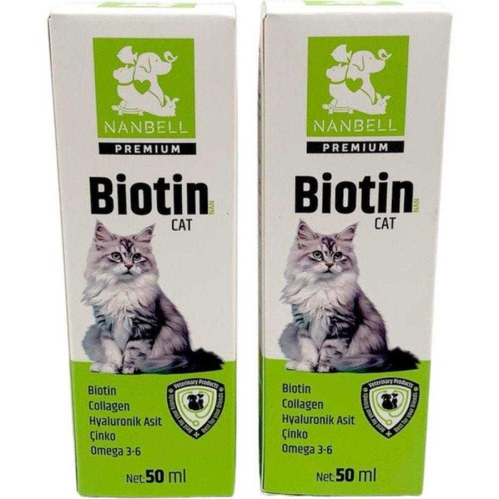 Nanbell 2 Kutu Kediler Için Biotin/kolajen/omega 3-6 50 ml Evcil Hayvan Ürünleri Fiyatı