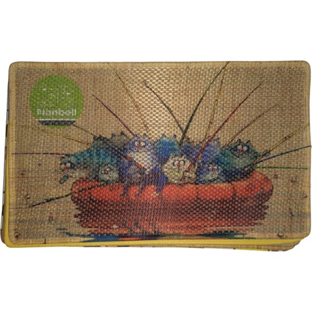 Nanbell Jüt Halı Kedi Tırmalama 70X43 cm Desenli No:4 Evcil Hayvan Ürünleri Fiyatı