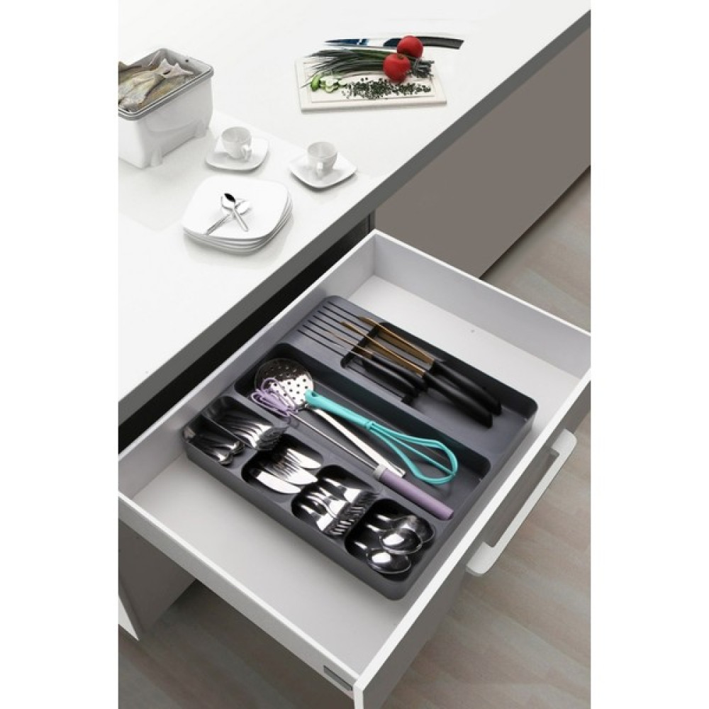 Nandy Home Smart Organizer Kaşıklık & Bıçaklık Antrasit Pratik Mutfak Gereçleri Fiyatı