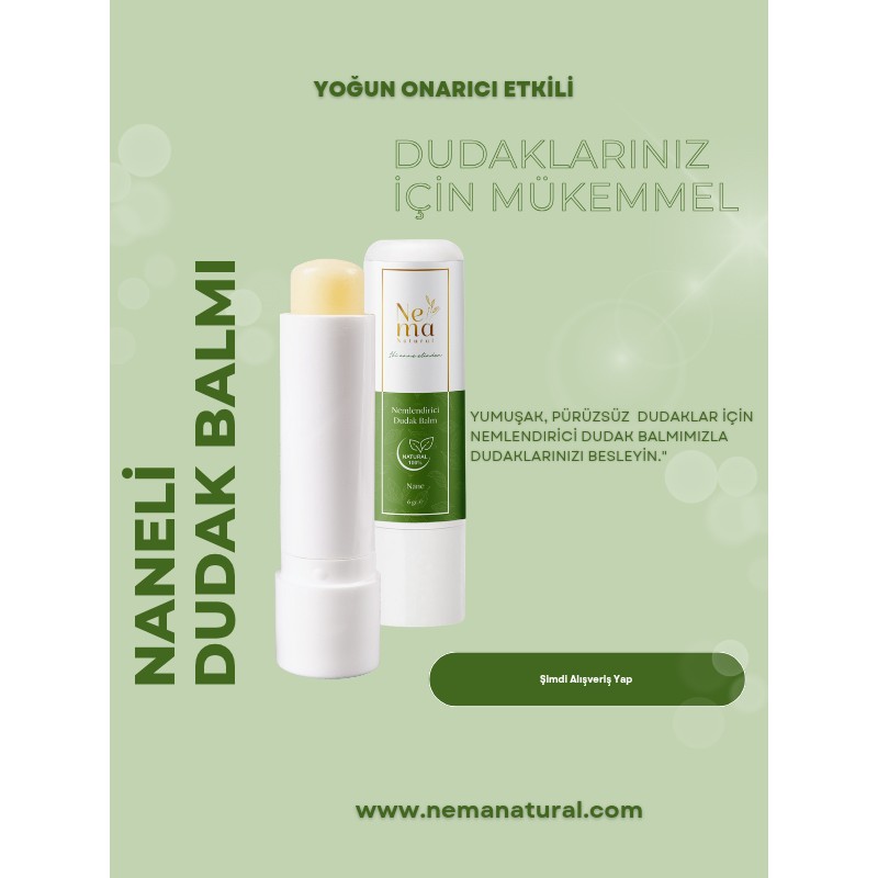 Naneli Dudak Bakım Dudak Bakımı / Koruyucu Fiyatı