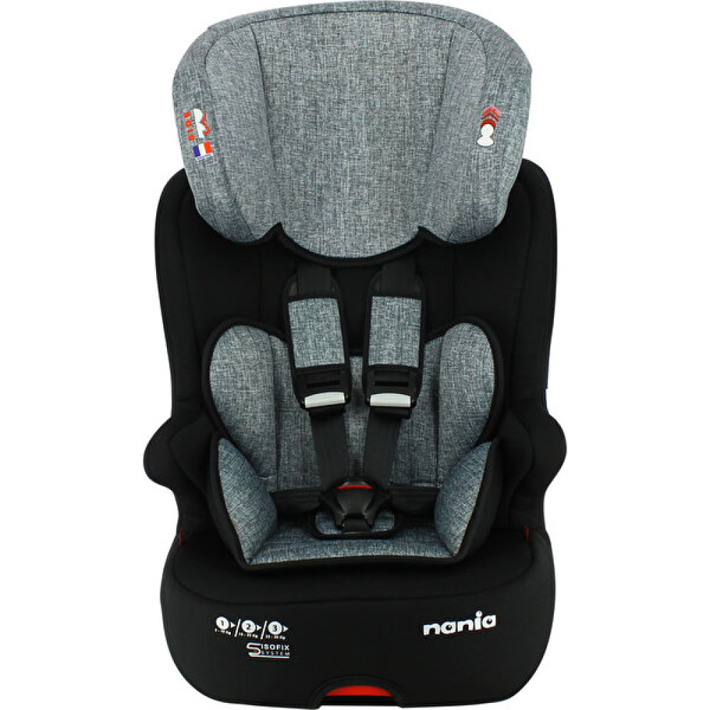 Nania Racer 9-36 Isofix Oto Koltuğu - Grey Tech Bebek Oto Koltuğu Fiyatı