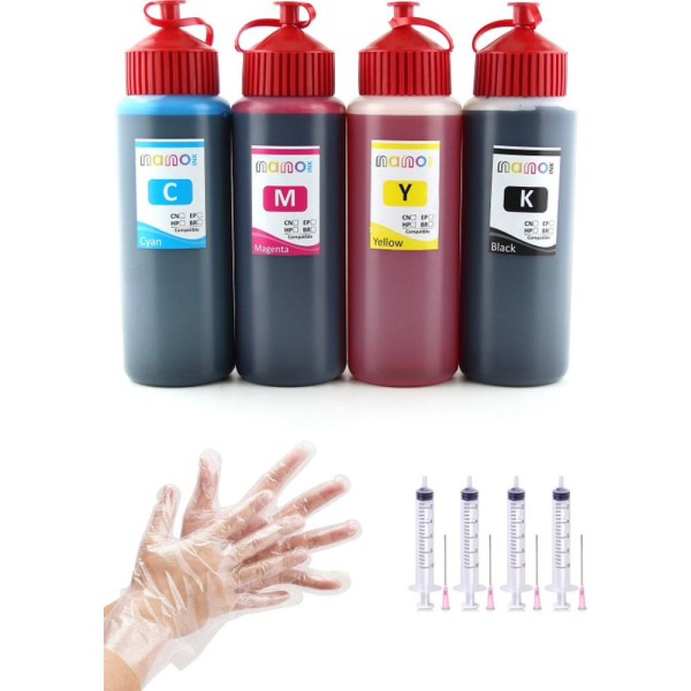 Nano Canon Pıxma E 414 Uyumlu( 4X500 Ml) Mürekkep Seti - Renkli - Siyah Kartuşlar Fiyatı