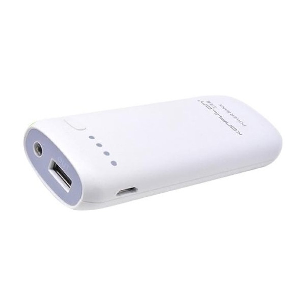 Nano Konfulon Y1302 LED Fenerli Mini Powerbank 5200 mAh Beyaz Taşınabilir Şarj Cihazı - Powerbank Fiyatı