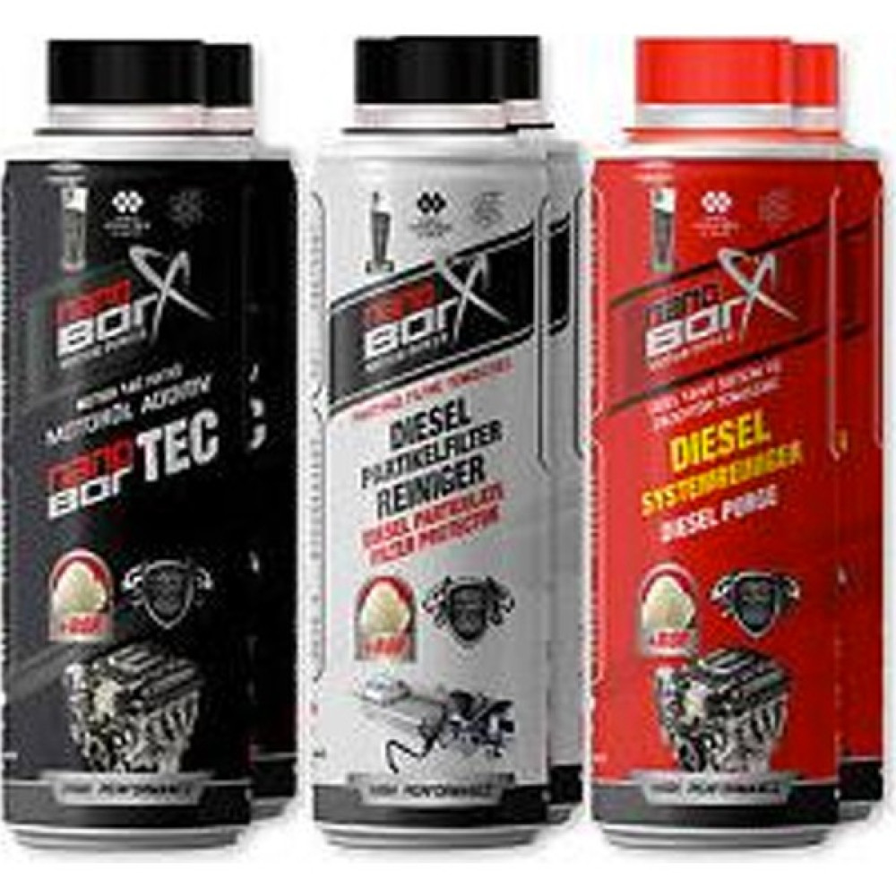 Nanoborx Motor Yağ Kat.-Dizel Yakıt Kat.- Partikül Filtre Tem.(2) Oto Boyaları Fiyatı