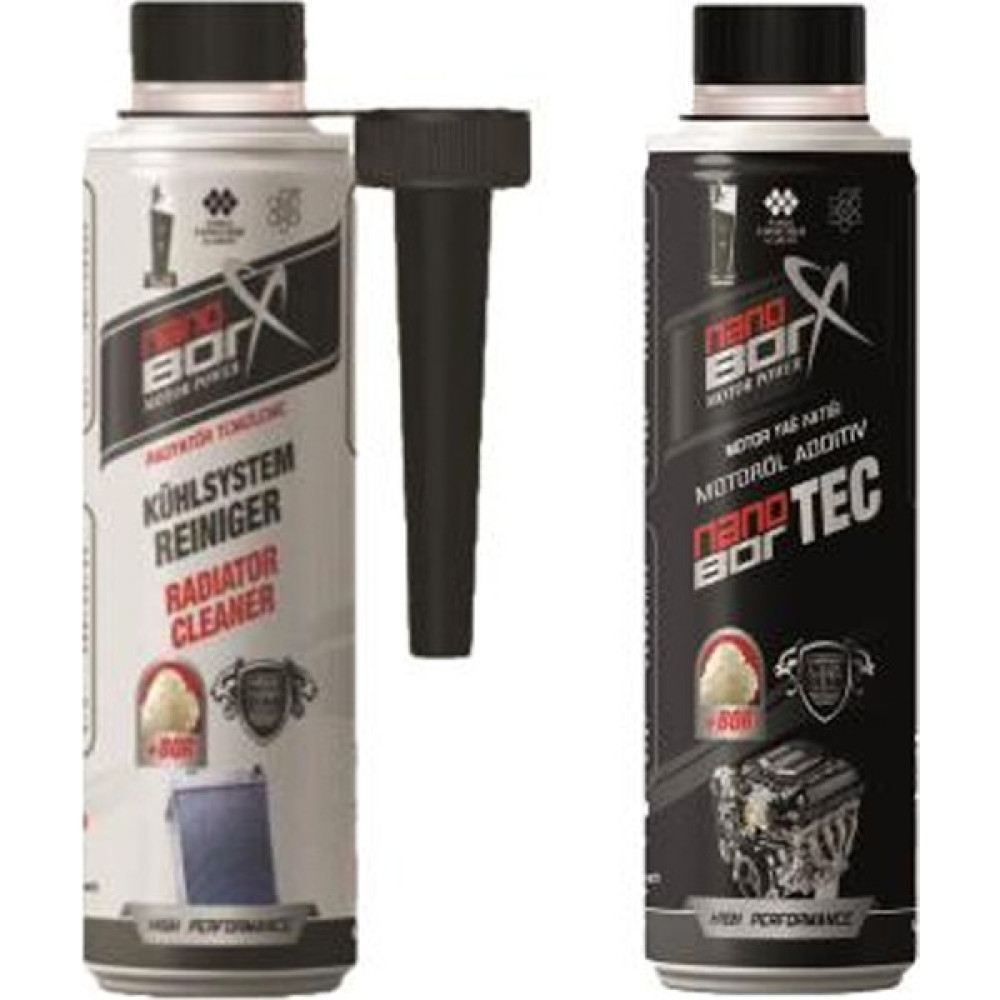 Nanoborx Motor Yağ Katkısı + Radyatör Temizleyici (300 ml) Oto Boyaları Fiyatı