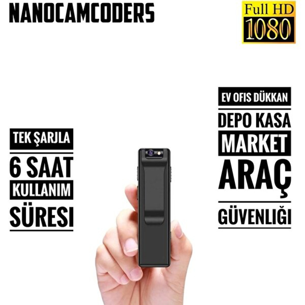 Nanocamcoders 1080P Gizli Mini Güvenlik Kamerası Mikro Gözetleme Güvenlik Gizli Video Kamera Güvenlik Kameraları Fiyatı