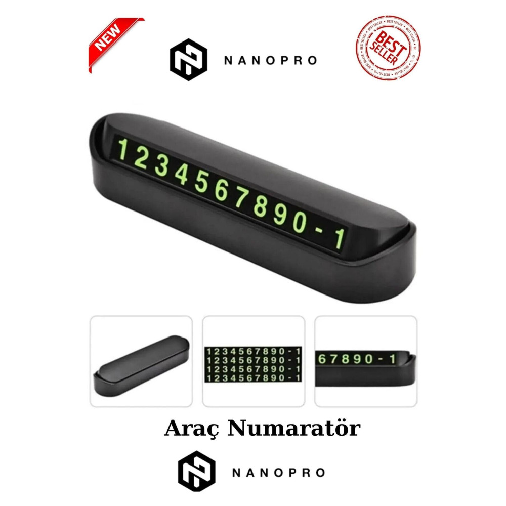 Nanopro Araç Park Telefon Numaratörü Torpido Aksesuarları & Bakımı Fiyatı