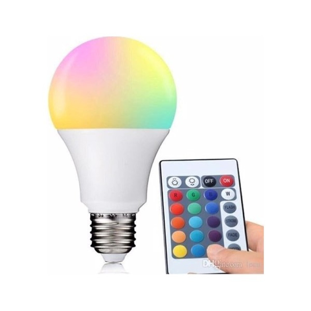 Nanopro Uzaktan Kumandalı Renk Değiştiren Tasaruf Ampul Rgb 9W Beyaz Dahil 16 Renkli - 9 W Led Aydınlatmalar Fiyatı