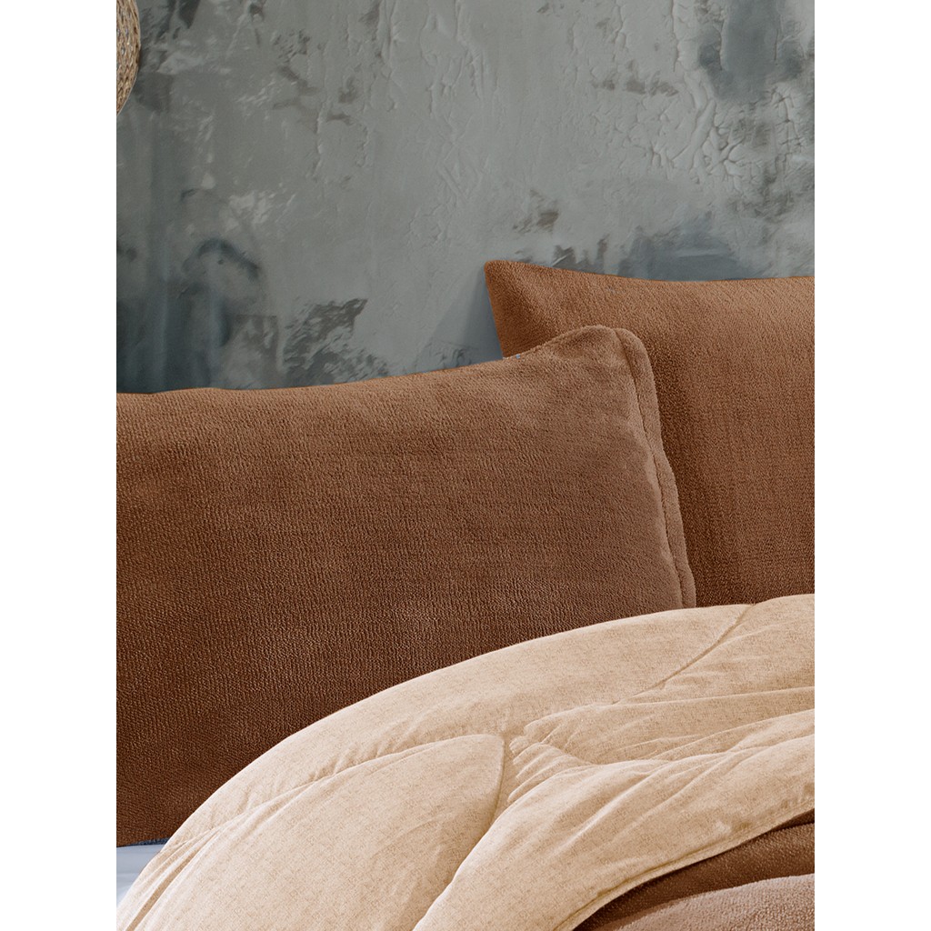 Nanosoft Ease Touch Wellsoft Yastık Kılıfı - 50x70 - Kahverengi Yastık Kılıfı Fiyatı