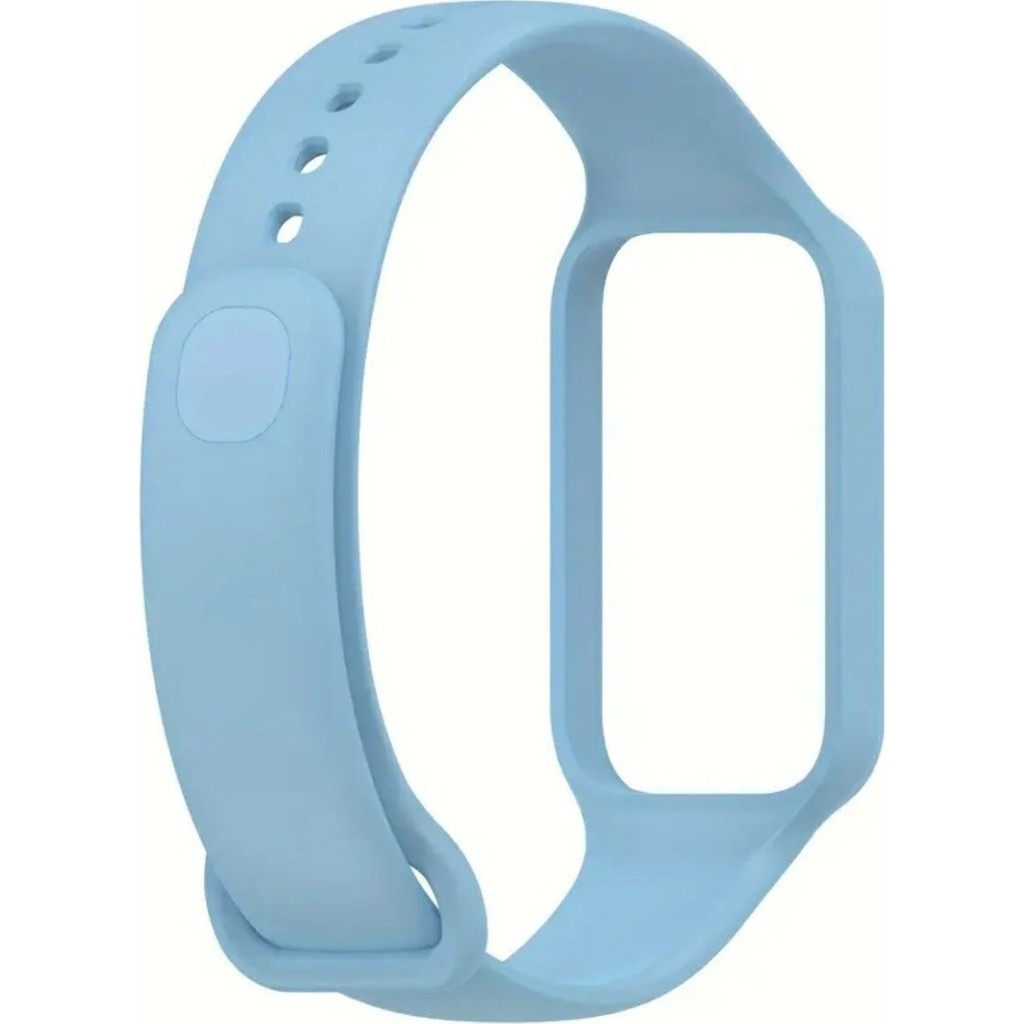 Nanospace Xiaomi Mi Band 9 Active / Redmi Band 3 Için Kordon Ayarlanabilir Silikon Spor Saat Kayışı - Mavi Cep Telefonu Fiyatı