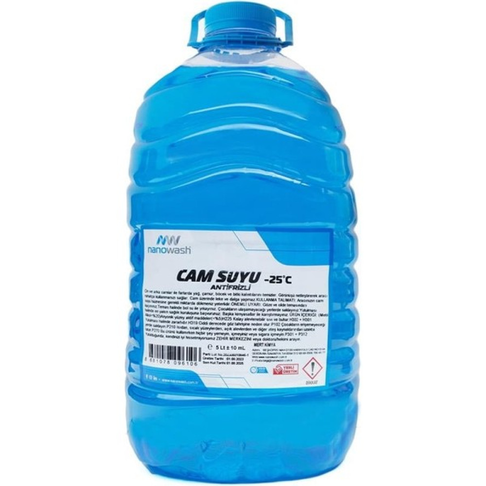 Nanowash Antifrizli Cam Suyu 5 Lt Oto Boyaları Fiyatı