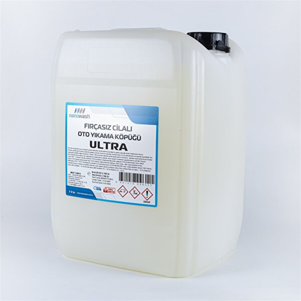Nanowash Fırçasız Cilalı Oto Yıkama Köpüğü Ultra 20 Lt Oto Yıkama Ürünleri Fiyatı