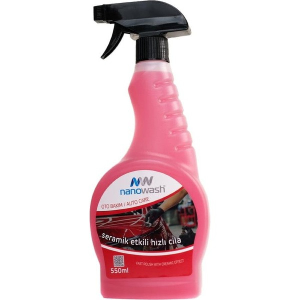 Nanowash Hızlı Cila Extra 550 ml Sprey Oto Genel Temizlik Fiyatı