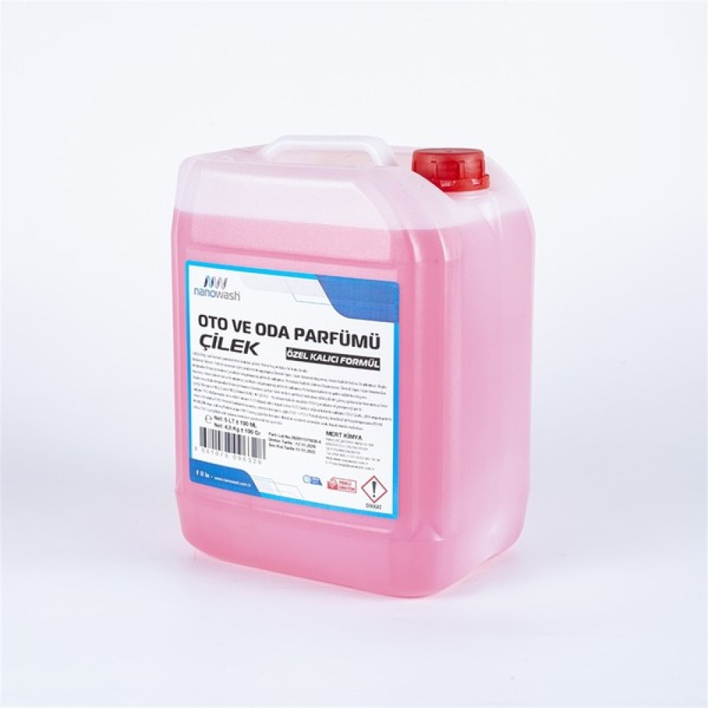 Nanowash Oto ve Oda Parfümü Çilek 5 Lt Oto Kokuları Fiyatı