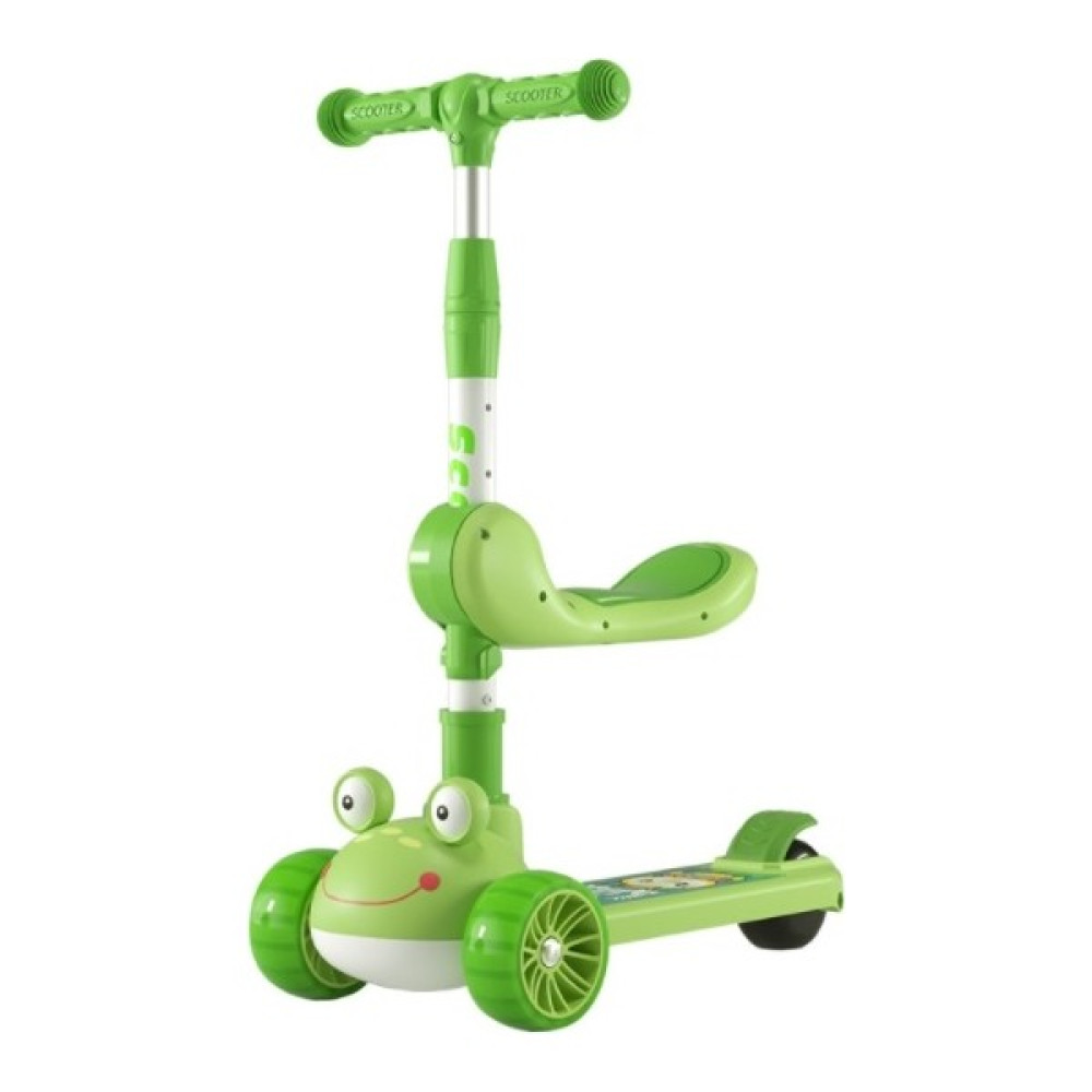 Nantuan-HB Çocuk Scooter 2'si 1 Arada Scooter Tek Düğme Katlanır Flaş Tekerlek Çocuk Yo-Yo (Yurt Dışından) - Yeşil Açık Hava, Deniz ve Spor Oyuncakları Fiyatı