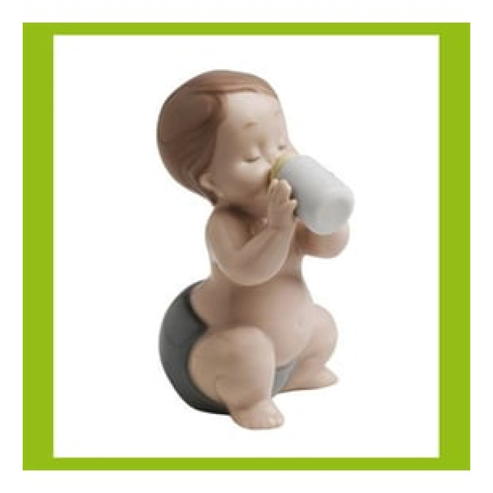 Nao By LLadro ''İlk Biberonum'' Erkek Bebek Biblo Biberon Fiyatı
