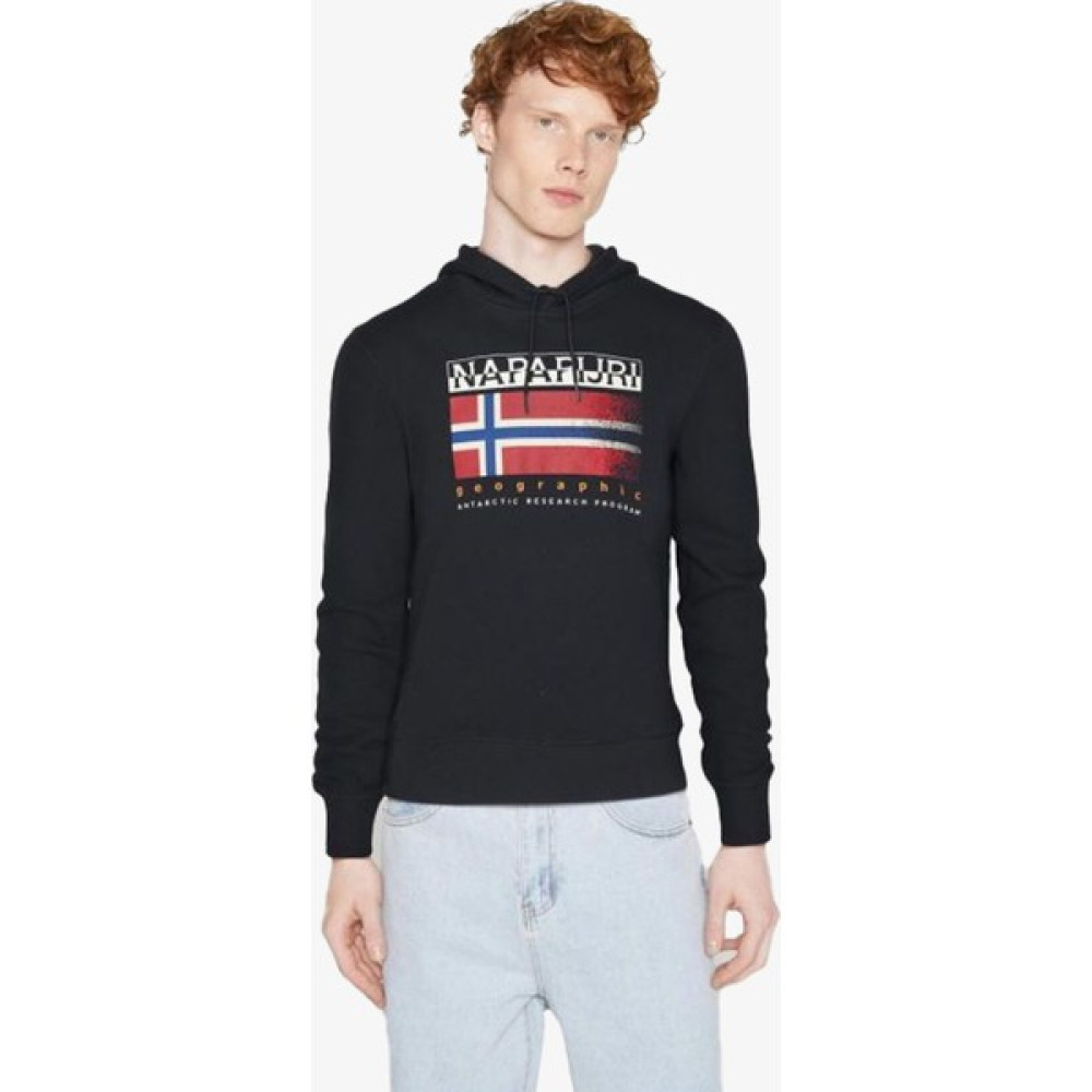 Napapijri B-Kreıs H Erkek Mavi Sweatshirt NP0A4HPE1761 Erkek Sweatshirt Fiyatı