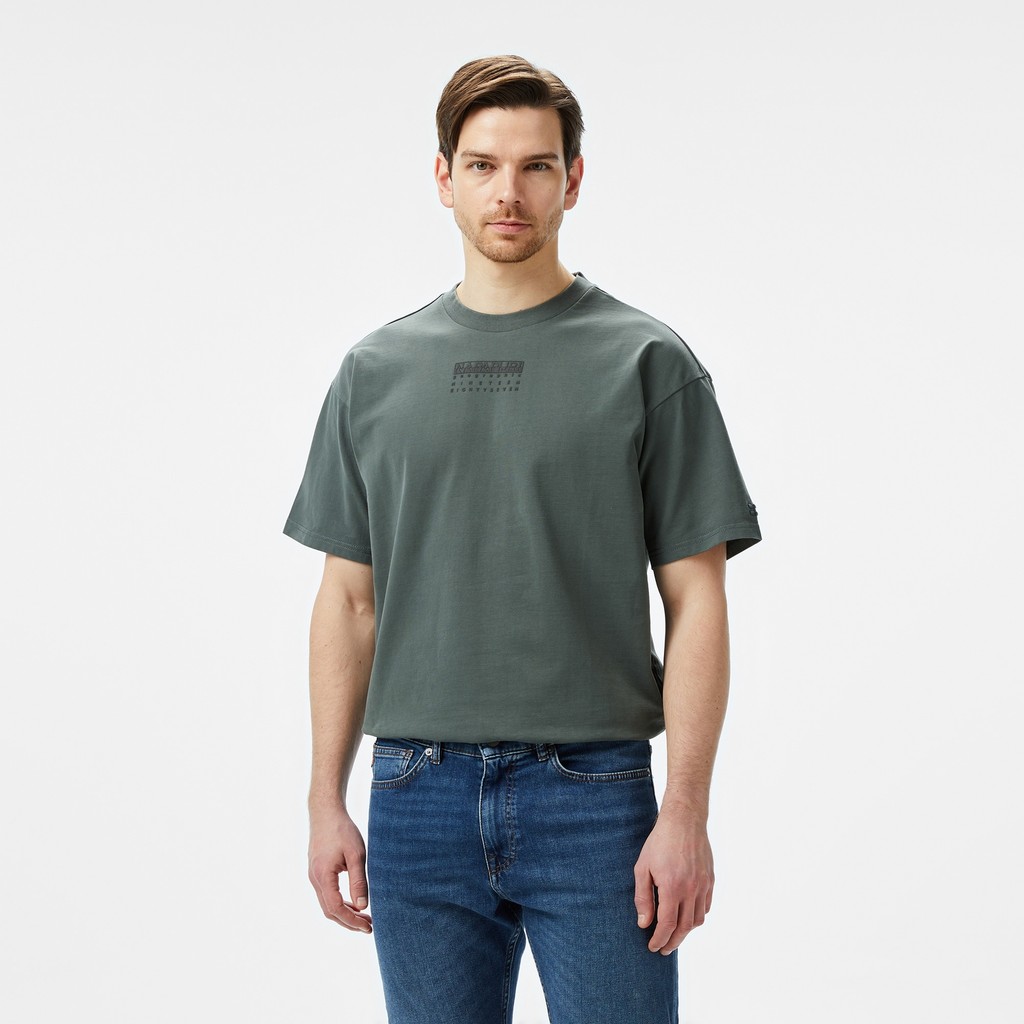 Napapijri S-Premium Ss Erkek Yeşil T-Shirt Giyim & İç Giyim Fiyatı