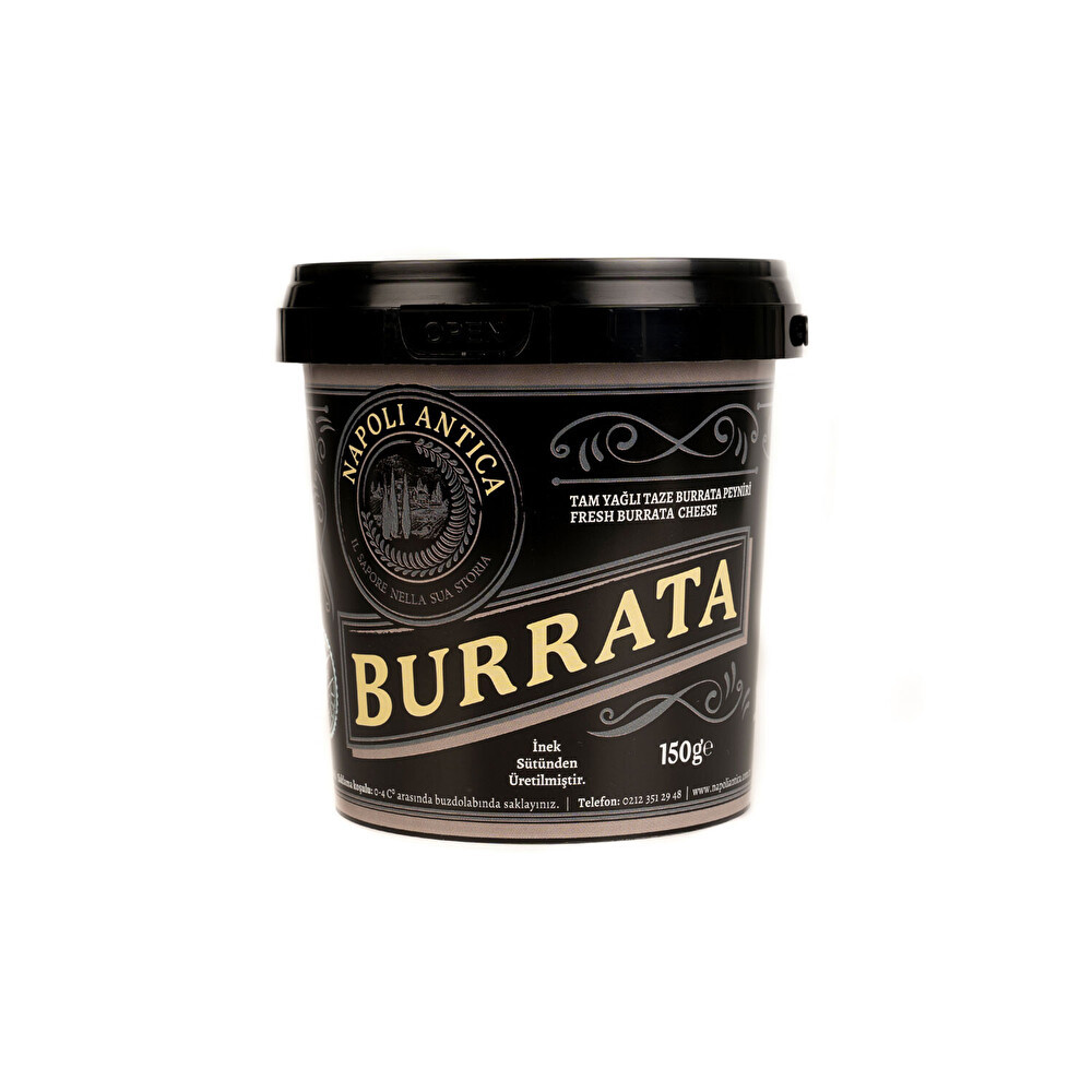 Napoli Antica Tam Yağlı Burrata İnek Peyniri 150 g Peynir Fiyatı