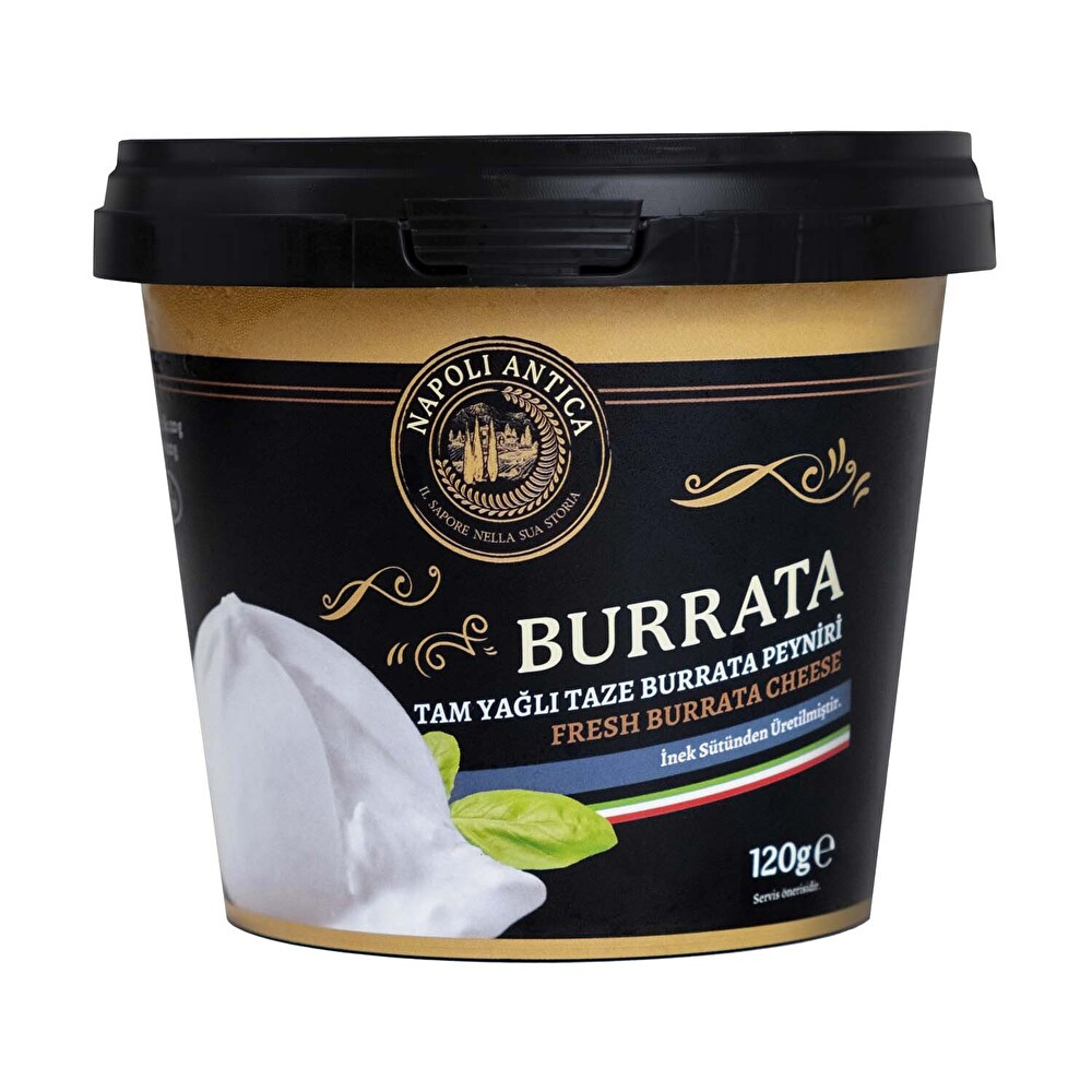 Napoli Antica Tam Yağlı Taze Burrata Peyniri İnek Sütlü 120 g Peynir Fiyatı
