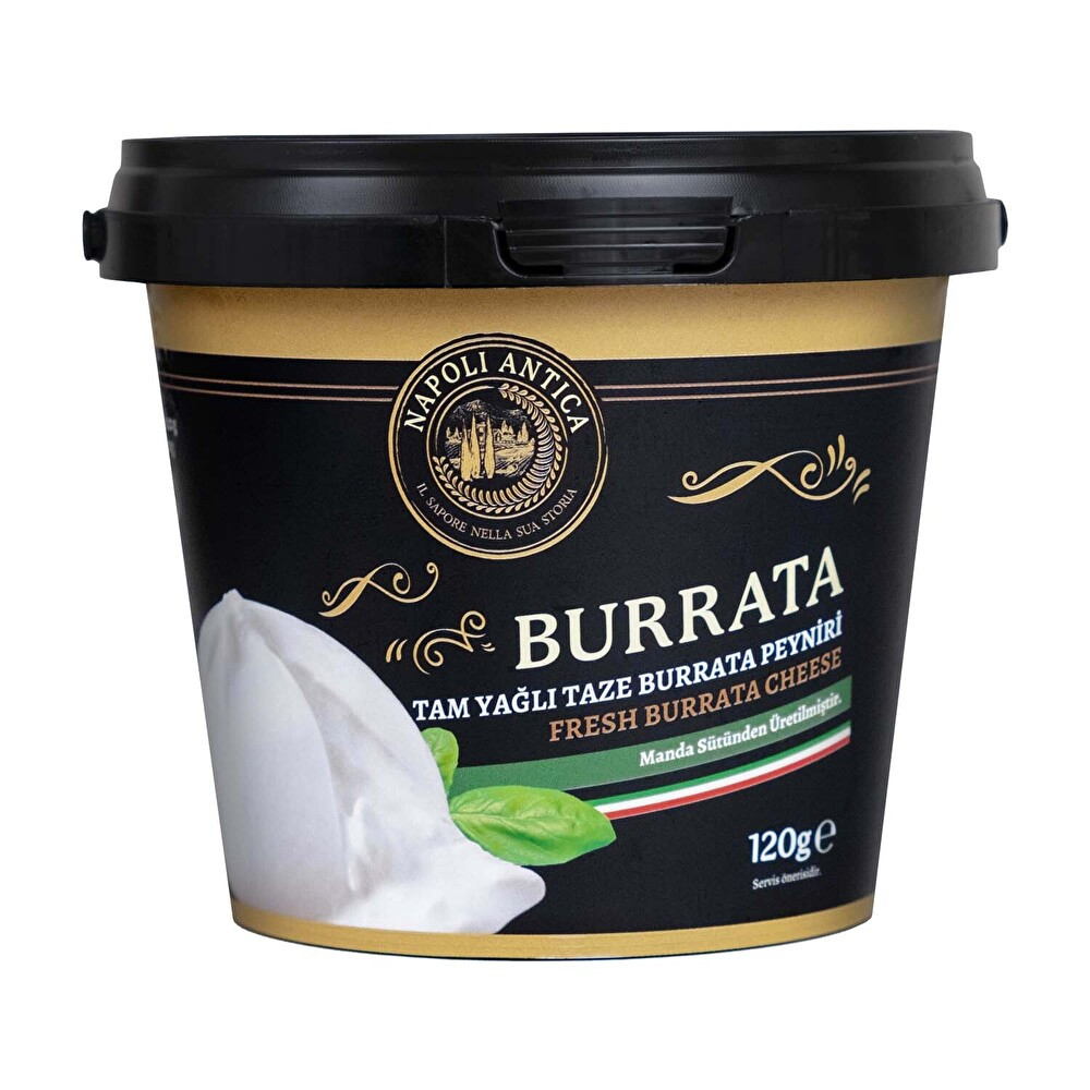 Napoli Antica Tam Yağlı Taze Burrata Peyniri Manda Sütlü 120 g Peynir Fiyatı