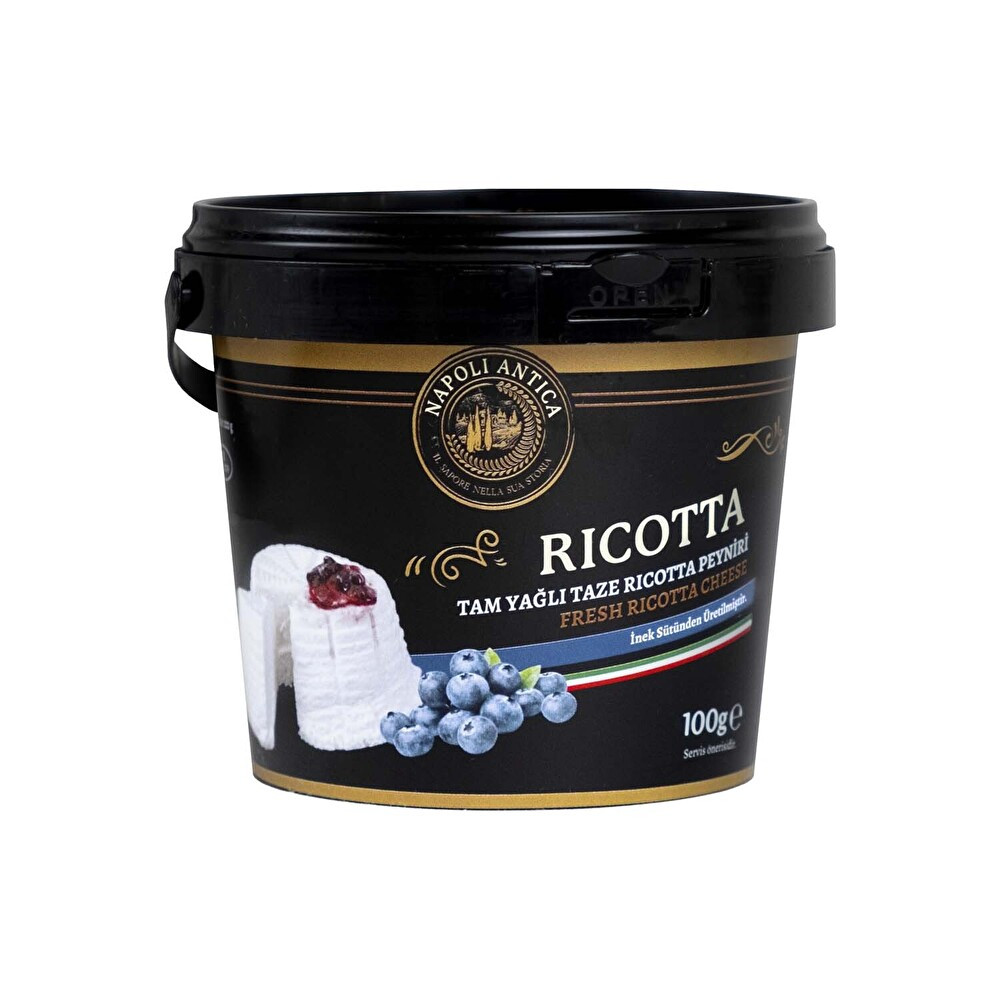 Napoli Antica Tam Yağlı Taze Ricotta Peyniri İnek Sütlü 100 g Peynir Fiyatı