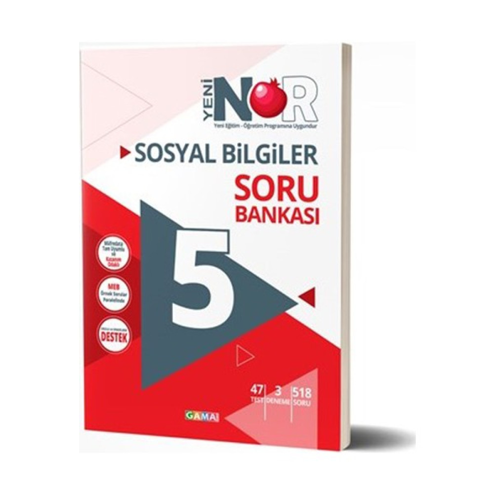 Nar 5. Sınıf Sosyal Bilgiler Soru Bankası Sosyal Bilgiler Fiyatı