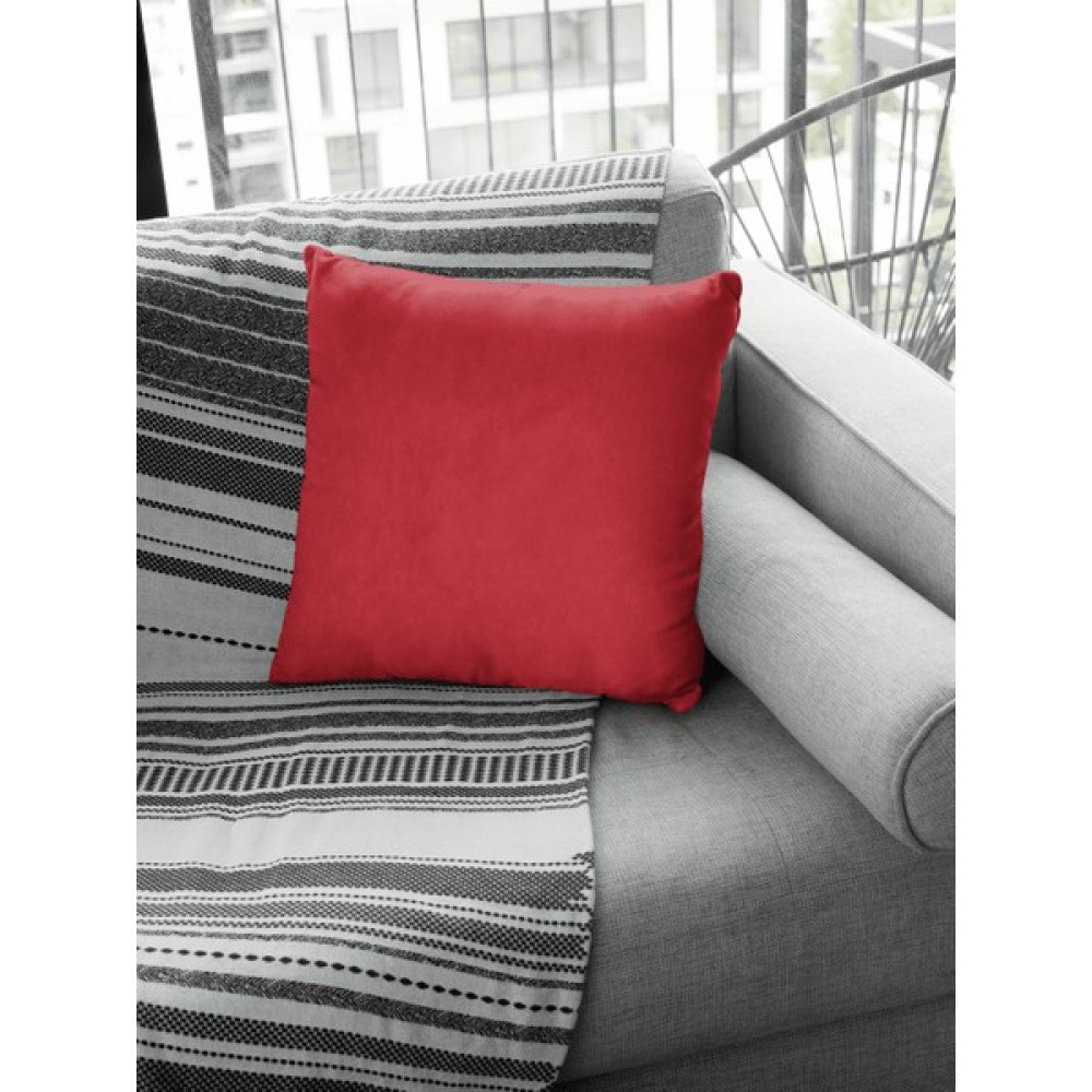 Nar Homes Çift Taraflı Dekoratif Kırlent Kılıfı Düz Renk 43 x 43 cm Kırmızı Kırlent / Mobilya Yastığı Fiyatı