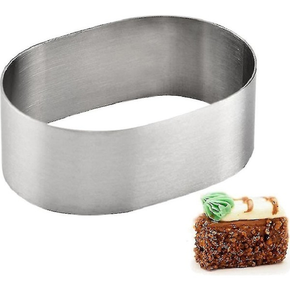 Nar Kalıp Narkalıp Oval Parfe Kek Kalıbı Çap 12-7cm cm Derinlik 5cm - Açık Gri Kek Kalıpları Fiyatı