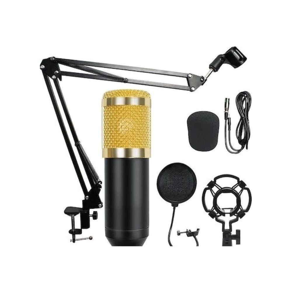 Nar Market BM800 Stüdyo Kayıt Youtuber Mikrofonu Seti + Stand + Pop Filtre Müzik Aletleri Fiyatı