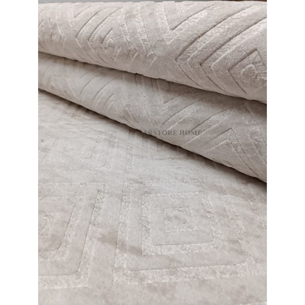 Nar Store Home Elit Kabartmalı Krem Bej Kaymaz Taban Yıkanabilir Kesme Yolluk Halı  - 150 x 250 cm - Bej - Krem Yolluk Fiyatı
