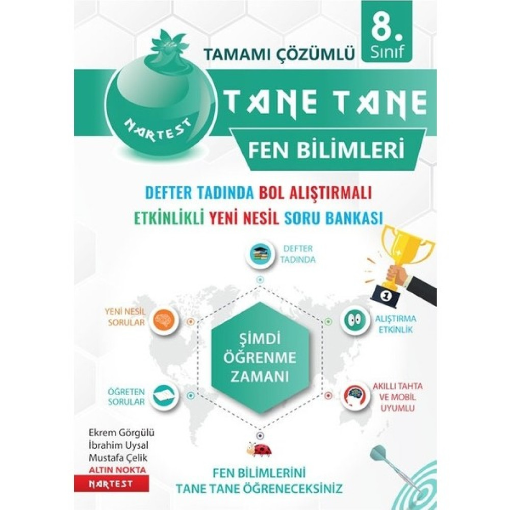 Nar Test Yayınları Tane Tane Fen Bilimleri Soru Bankası Fen - Bilişim ve Teknoloji Fiyatı