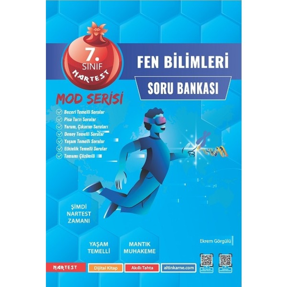 Nar Yayınları 7. Sınıf Mod Fen Bilimleri Soru Bankası Kaynak Kitapları Fiyatı