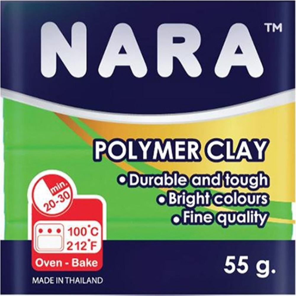 Nara Polimer Kil 55 gr PM53 Neon Yeşil Sanatsal Malzemeler Fiyatı
