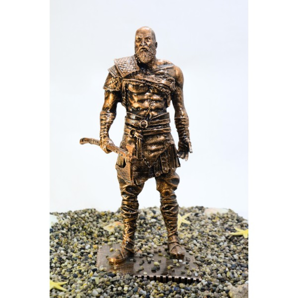 Narçiçeği Takı ve Hediyelik Eşya Kratos God Of War Ragnarok Savaş Tanrısı Dekoratif Heykel Biblo - Bronz Biblo Fiyatı