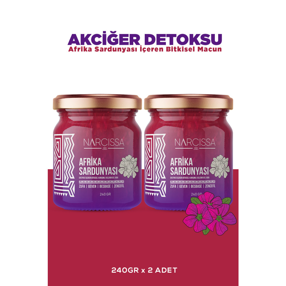 Narcissa 2 Adet - Afrika Sardunyası Macunu Organik Ürünler Fiyatı