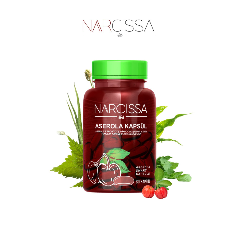 Narcissa Aserola Kapsulü & Probiyotik Mikroorganizma Içeren Detox Kapsülü Sağlık Fiyatı