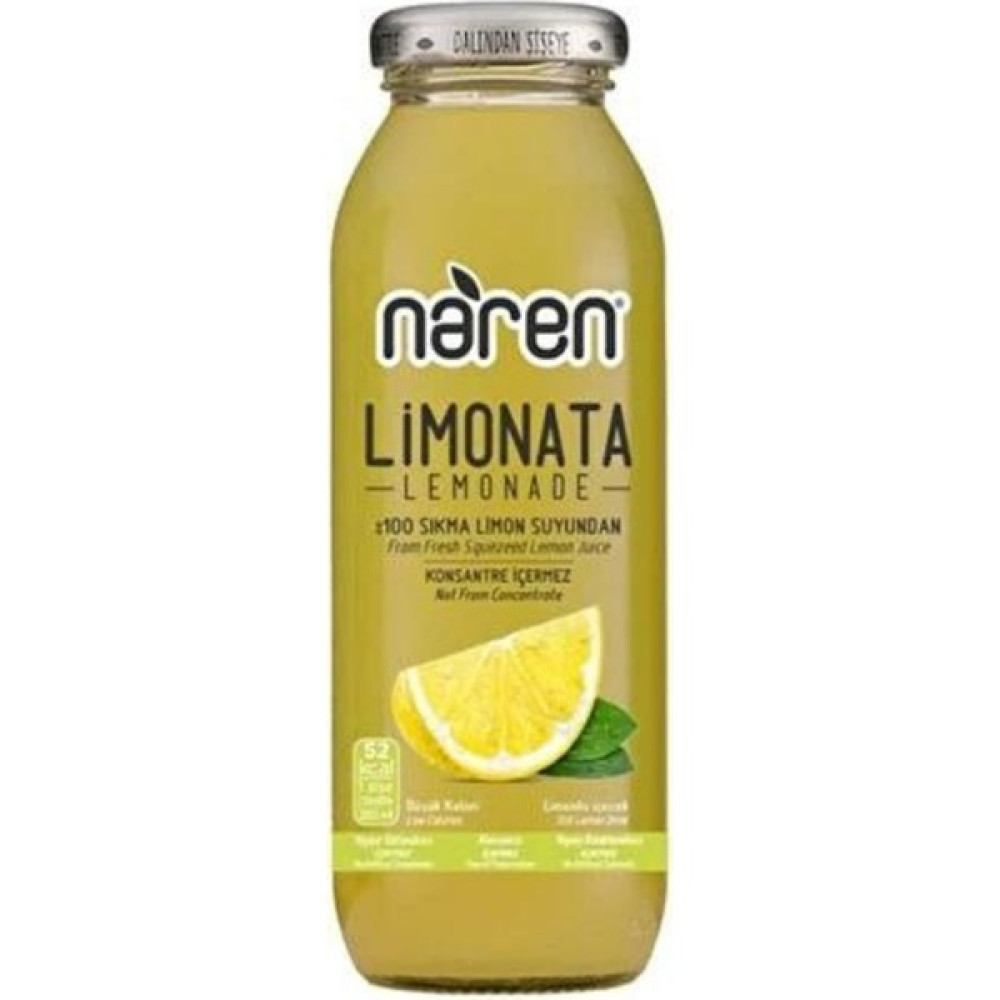 Naren Sıkma Limonata 250 ml Diğer Fiyatı