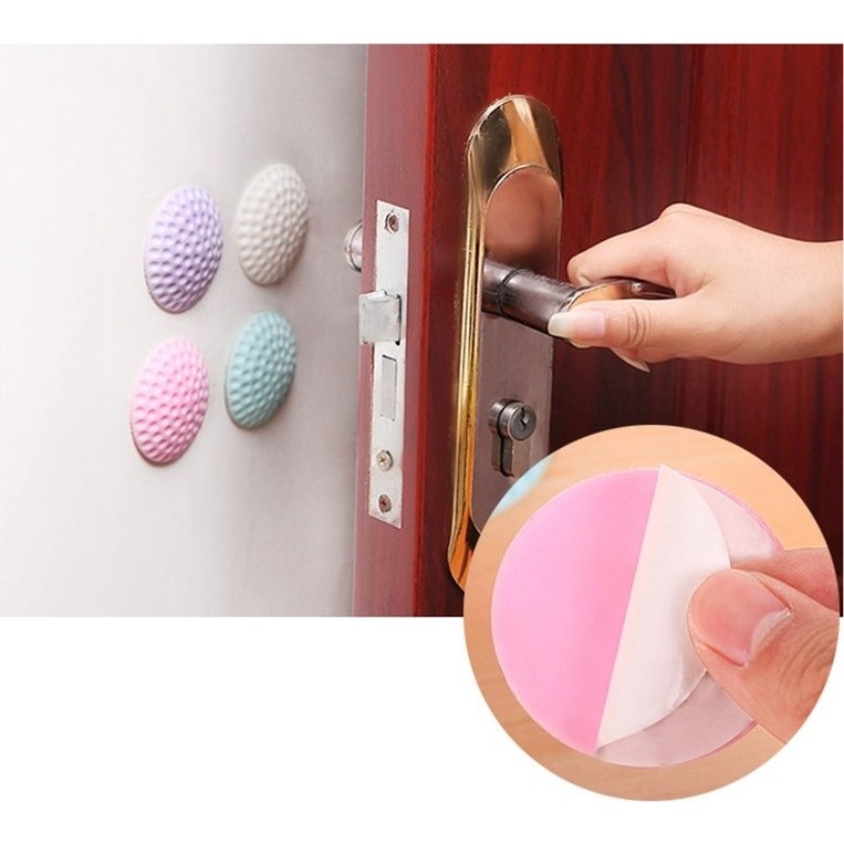 Nargo Çok Amaçlı Silikon Kapı Duvar Koruyucu Tampon 4lü Paket - Çok Renkli - 4 Adet Diğer Fiyatı