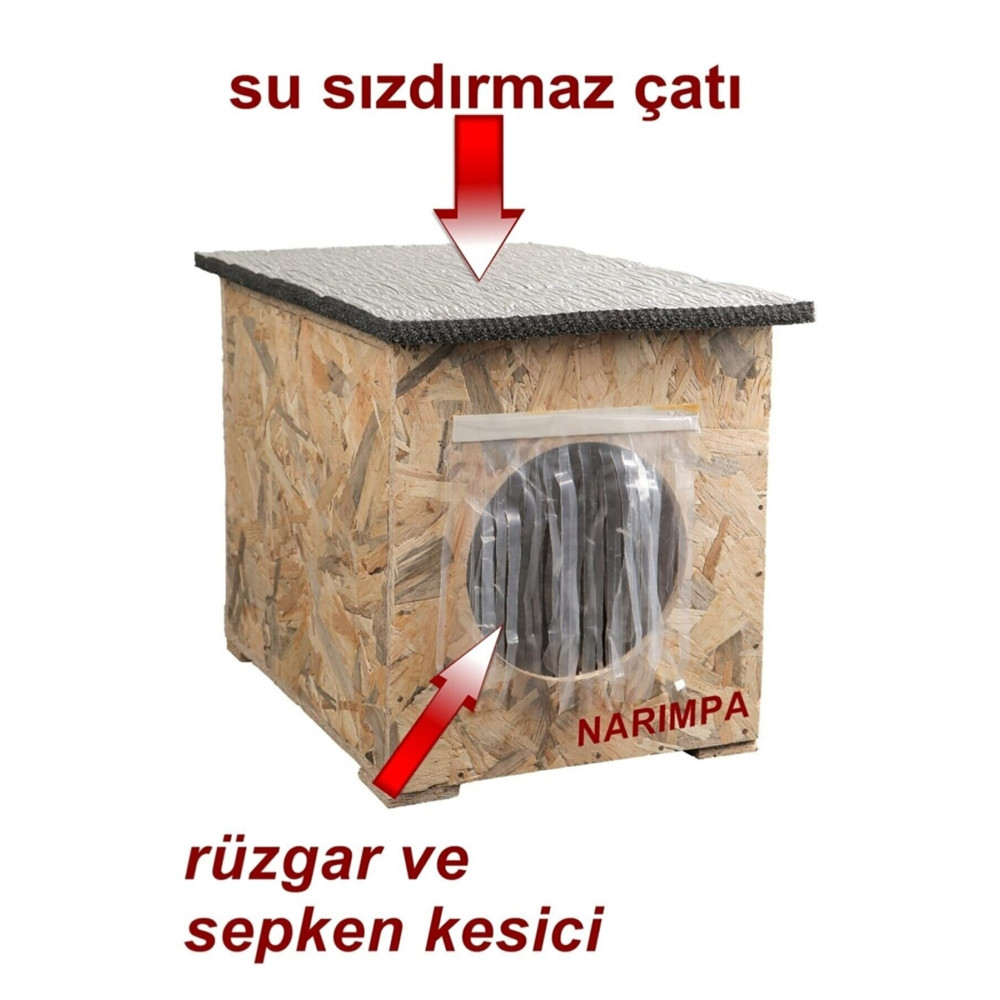 narım Kedi Kulübesi Kedi Yuvası Kedi Evi 30x33x36cm Iç Ve Dış Mekan Su Geçirmez Isı Yalıtımlı Özel Tasarım Evcil Hayvan Ürünleri Fiyatı