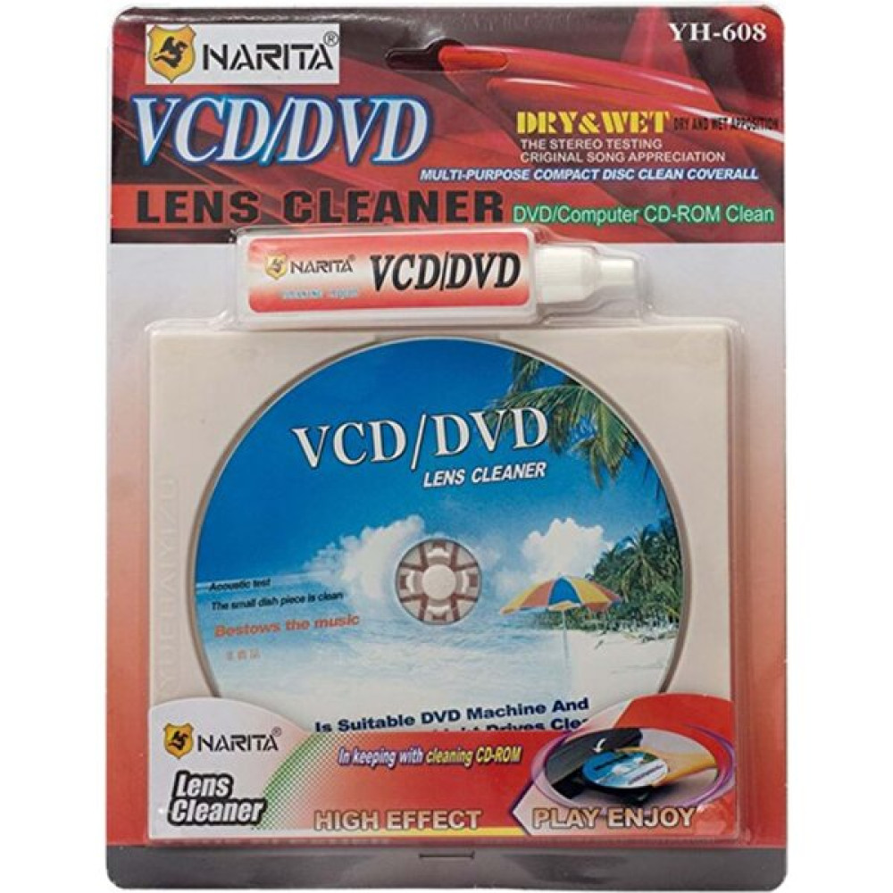 Narita Cd-Dvd Temizleme Seti YH-608 442002 Seri & Paralel Kablo Fiyatı