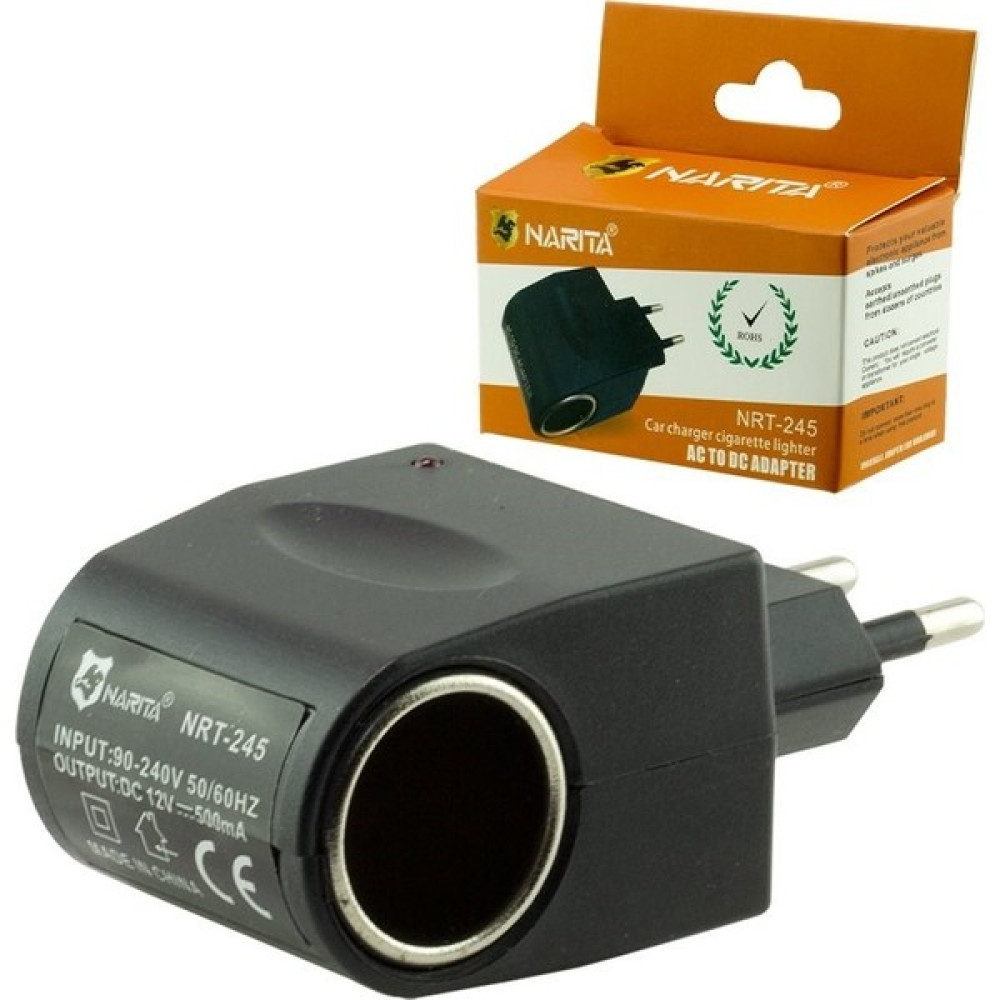 Narita NRT-245 Çakmak Fişi Ac To Dc 220 Volt Çevirici Adaptör 9474 Oto Boyaları Fiyatı