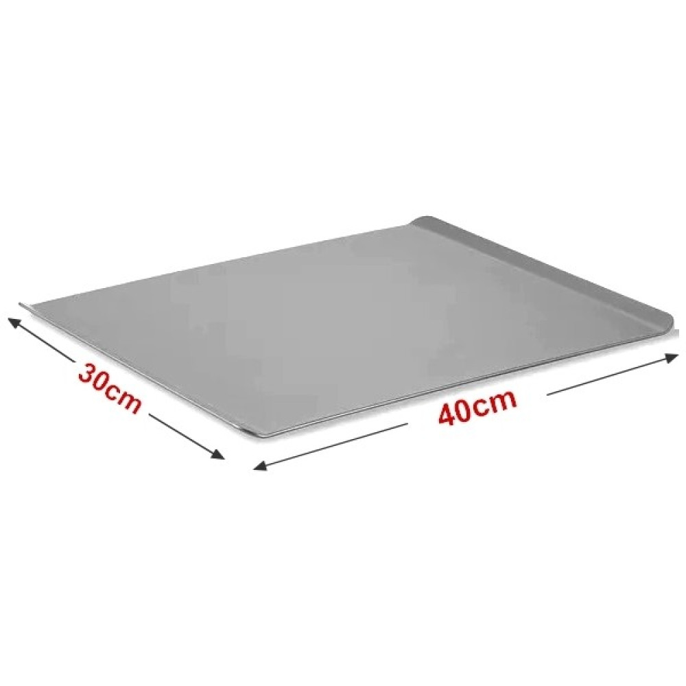 Narkalıp Metal Altlık Kurabiye Pişirme Pasta Sunum Tavası 30 x 40 cm - 30 cm - Gri Tepsiler / Fırın Kapları Fiyatı