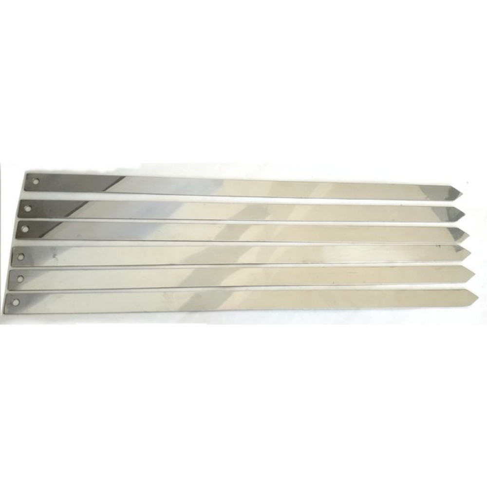 Narkalıp Paslanmaz Çelik Kebap Şişi 6'lı 60 cm Mangal & Barbekü Malzemeleri Fiyatı