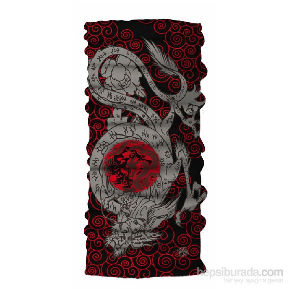 Narr Dragon Black Bandana Bandana (Outdoor) Fiyatı