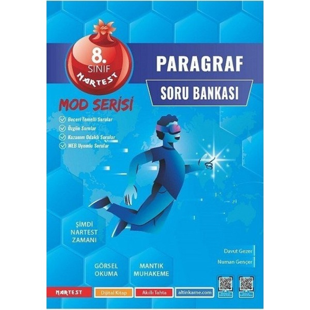 Nartest 8.sınıf Lgs Mod Paragraf Soru Bankası - Nartest Mod Kaynak Kitapları Fiyatı