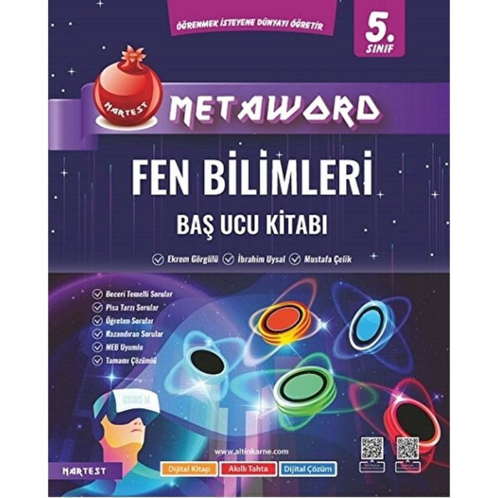 Nartest Yayınevi 5. Sınıf Metaword Fen Bilimleri Baş Ucu Kitabı Fen - Bilişim ve Teknoloji Fiyatı